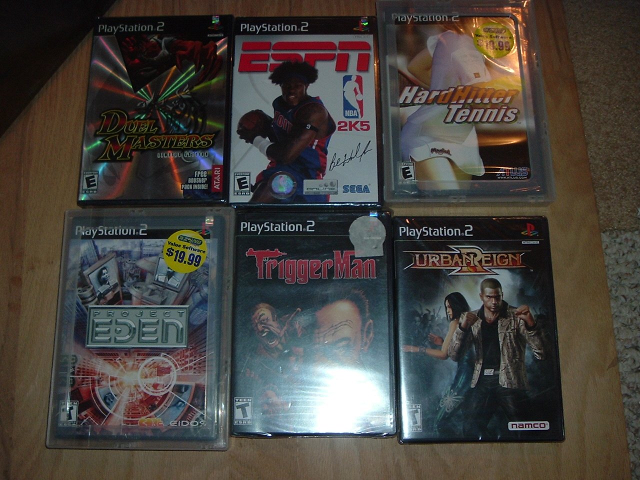 3 Sony PS2 BRAND NEW FACTORY SEALED Game Lot Bundle. 3 Games All in  Original Wrap, FOR SALE