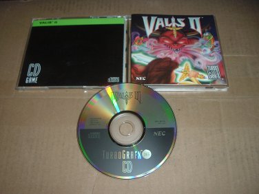 Valis II 2 RARE MINT/NEW GLOSSY & COMPLETE IN CASE (Turbo Grafx 16