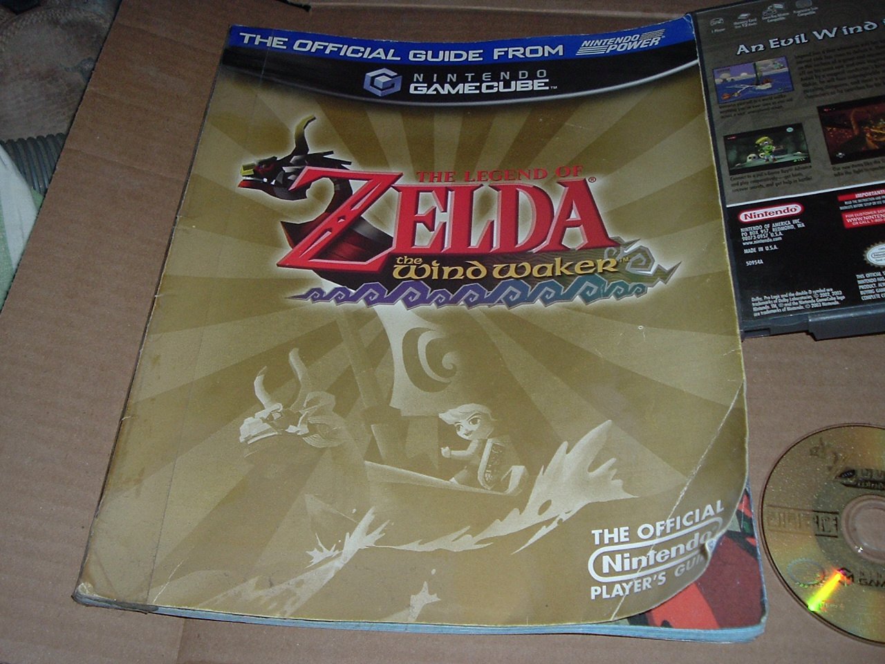 Zelda The Wind Waker GOLD EDITION KMart exclusive COMPLETE IN CASE
