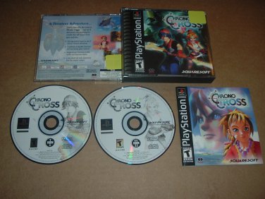 Chrono Cross (Black Label) Playstation PS1 Used