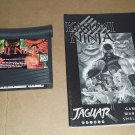 Kasumi Ninja (Atari Jaguar) VERY EXCELLENT+ cartridge video game with manual booklet + BONUS CODES