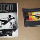 Atari Jaguar - Dragon: The Bruce Lee Story - cartridge video game with instruction manual booklet