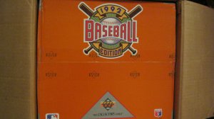 FACTORY SEALED CASE 1992 UPPER DECK COLLECTORS CHOICE COMPLETE SET NEW
