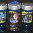 RARE Six Flags Astroworld Batman The Escape Roller Coaster Souvenir Cups