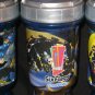 RARE Six Flags Astroworld Batman The Escape Roller Coaster Souvenir Cups