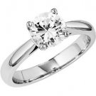 1.22 CT ROUND DIAMOND RING - GIA CERTIFIED