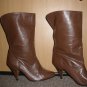 Vintage Mid-Calf Brown Boots