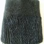 Small Black Beaded Evening Bag
