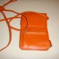 Small Orange Shoulder Pouch
