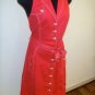 Size 4 Byron Lars Red Cotton Dress