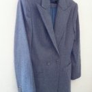 Richard Tyler Couture Grey Wool Sz 12 Women's Pant Suit