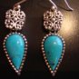 Artisan Crafted Sterling Turquoise Earring