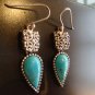 Artisan Crafted Sterling Turquoise Earring