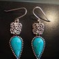 Artisan Crafted Sterling Turquoise Earring