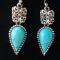 Artisan Crafted Sterling Turquoise Earring