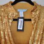 NWT Urchin Medium Gold Sequin Blazer