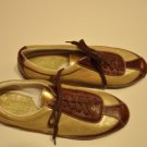 New 7.5 Nicole Gold Metallic Sneakers