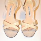Manolo Blahnik Cream Size 41/11 Heels