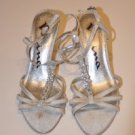 6.5M Nina Ladies Silver Heels