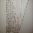 Very Vera Size 10 White Cotton Pants with Design