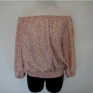 XS Moda International Silk Flower Top