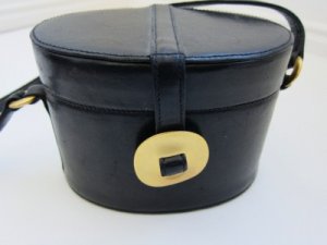Vintage Robert Lee Morris Black Leather Shoulder Bag
