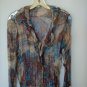Cache Long Sleeve Silk Top