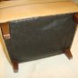 Light Brown Leather Ottoman