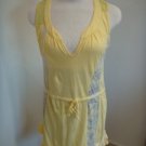 M Trinity Yellow Cotton Dress/Cover-Up