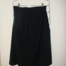 S Moda International Black Polyester Skirt