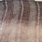Brown Metallic Scarf