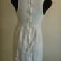 Medium James Perse White Linen and Cotton Dress