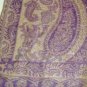 New Purple and Gold Pashmina