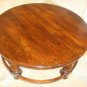 Antique Round Wood Coffee Table