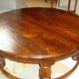 Antique Round Wood Coffee Table