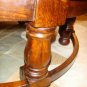 Antique Round Wood Coffee Table