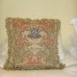 20x20 Tapestry Pillow with Fringe and Velvet Backing