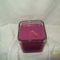 Square Candle Black Cherry