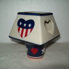 Red,White,Blue Voltive Lamp