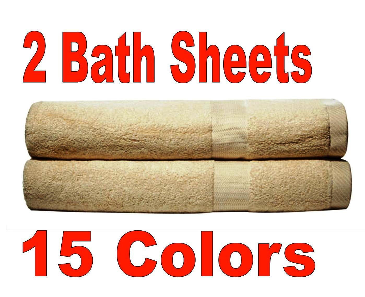 Spa Weight Bath Sheet , 100 Bamboo Fiber2pcs