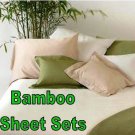 Bamboo Bed Sheet Set - Queen Size