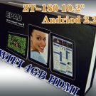 ZT 180 10.2 Inch Epad  Android 2.2 512 MB Ram 4 gb Storage 1 ghz