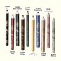 Shiseido MAJOLICA MAJORCA Jeweling Eyeliner Pencil Color Japan (10 Color)