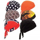 GFSKULL2: Diamond Plate ™ 6 pc Set Assorted Cotton Skull Caps