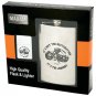 KTFLLTDJ: Maxam ® 2 pc Flask and Lighter Set - IT'S NOT THE DESTINATION, IT'S THE JOURNEY