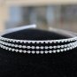 Triple Band Classic Crystal Headband Tiara