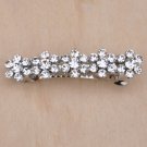 Rhinestone Daisy Hair Piece / Barrette - Gorgeous and Elegant