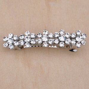 Rhinestone Daisy Hair Piece / Barrette - Gorgeous and Elegant