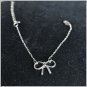 Sterling Silver Bow Bracelet