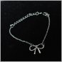 Sterling Silver Bow Bracelet